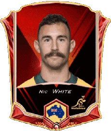 Deportes Rugby - Jugadores Australia Equipo 2022 Nic White 