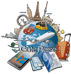 Messages Allemand Gute Reise 02 