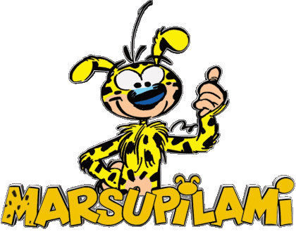 GIF Marsupilami Bande Dessinée Multi Média